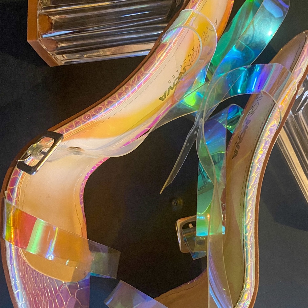 Fashion Nova Glass Heels